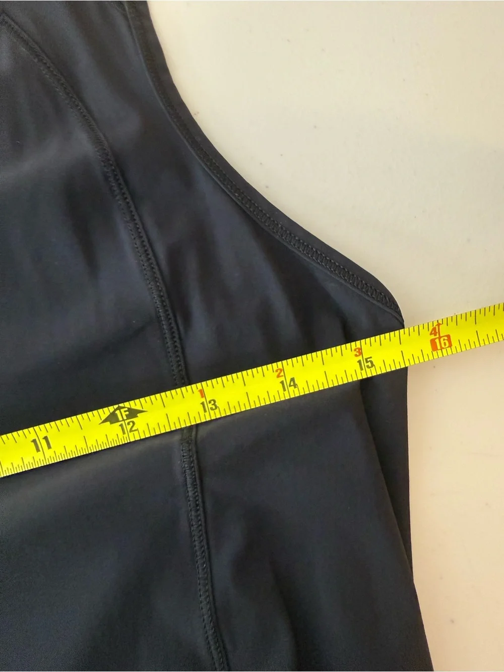 Lululemon Black Mesh Back Racerback Athletic Tank Top